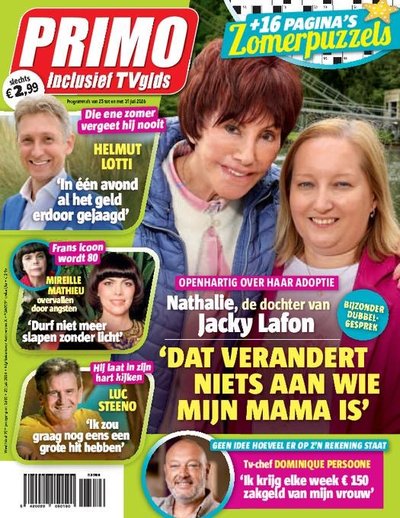 Primo proefabonnement cover – vanaf €1,25 (juli 2026)